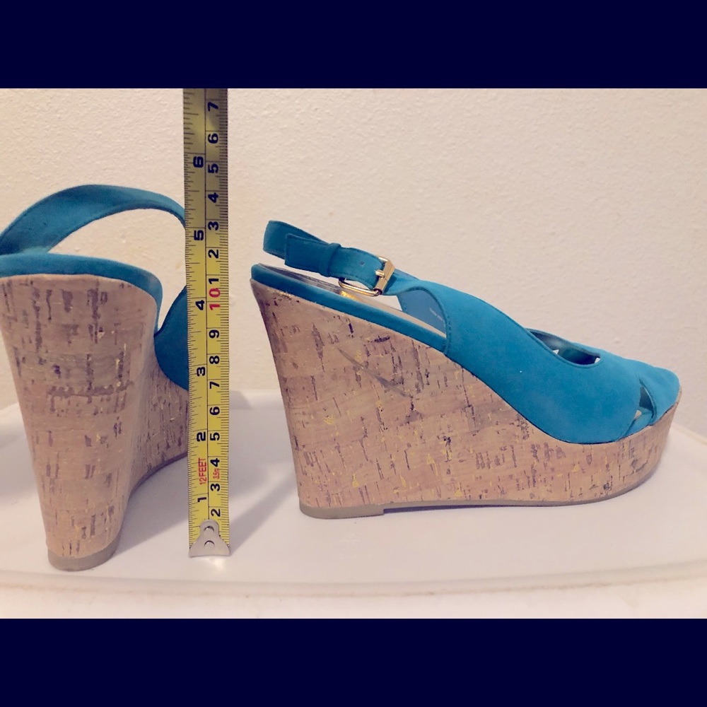 Mossimo teal wedges